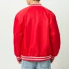 Nebraska Cornhuskers Men's A-Game Varsity Jacket - Image 3