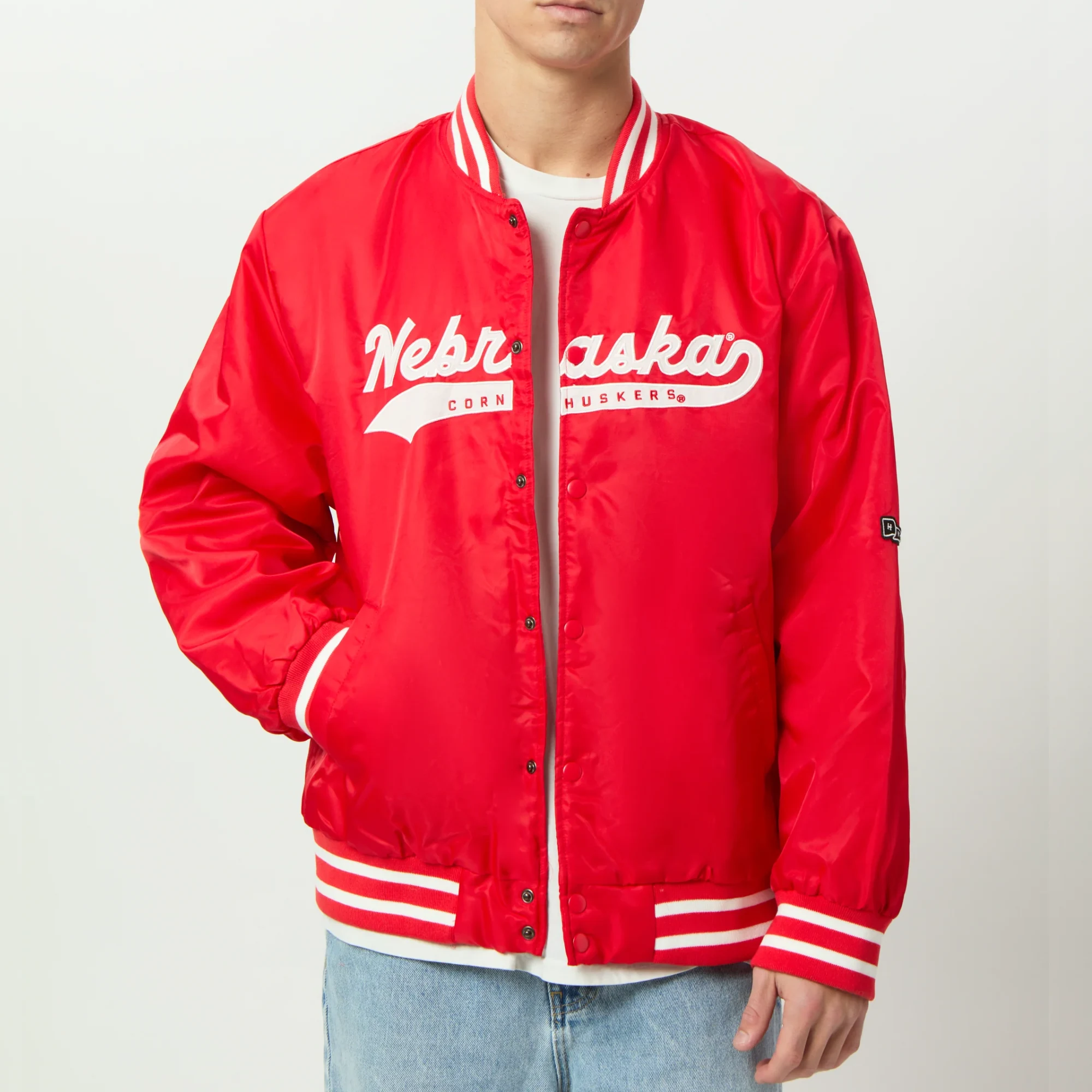 Nebraska Cornhuskers Men's A-Game Varsity Jacket