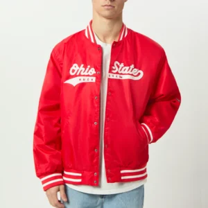 Ohio State Buckeyes Men's A-Game Varsity Jacket