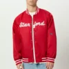 Stanford Cardinal Men's A-Game Red Varsity Jacket