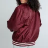 Texas A&M Aggies Women's A-Game Varsity Jacket - Image 3