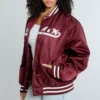 Texas A&M Aggies Women's A-Game Varsity Jacket - Image 2