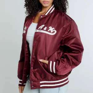 Alternative view of Texas A&M Aggies Women's A-Game Varsity Jacket
