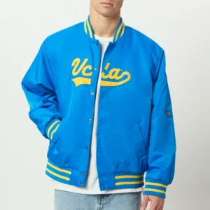 A-Game University of California, Los Angeles Blue Satin Jacket