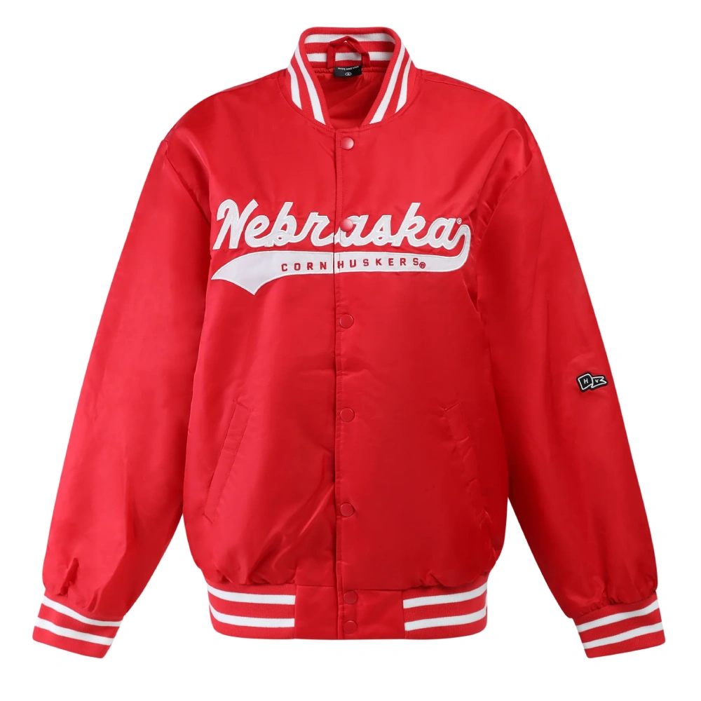 Nebraska Cornhuskers Women's A-Game Varsity Jacket - Image 3