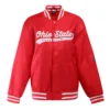 Ohio State Buckeyes Women's A-Game Varsity Jacket - Image 5