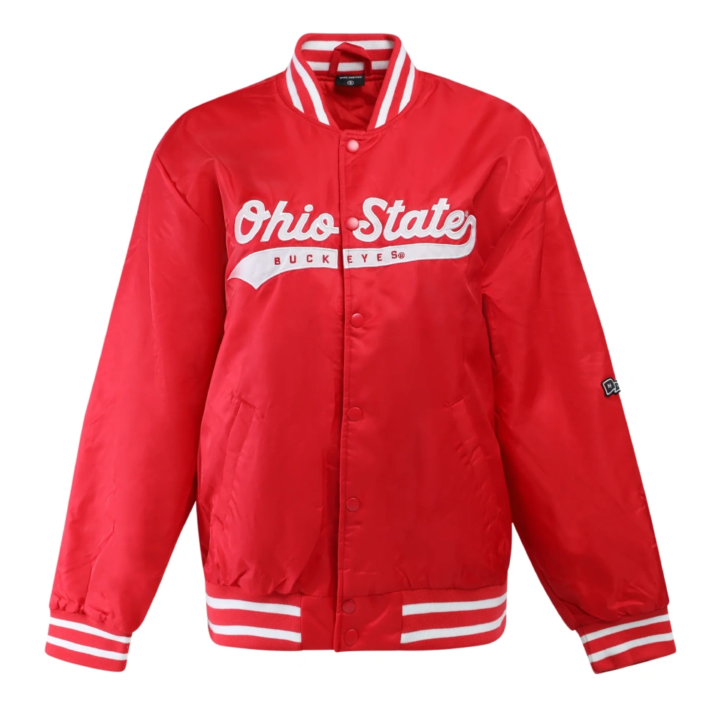 Ohio State Buckeyes Women's A-Game Varsity Jacket - Image 5