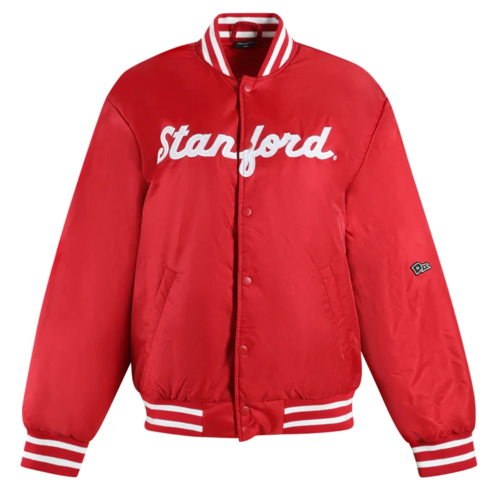 Stanford Cardinal Women's A-Game Varsity Jacket - Image 4