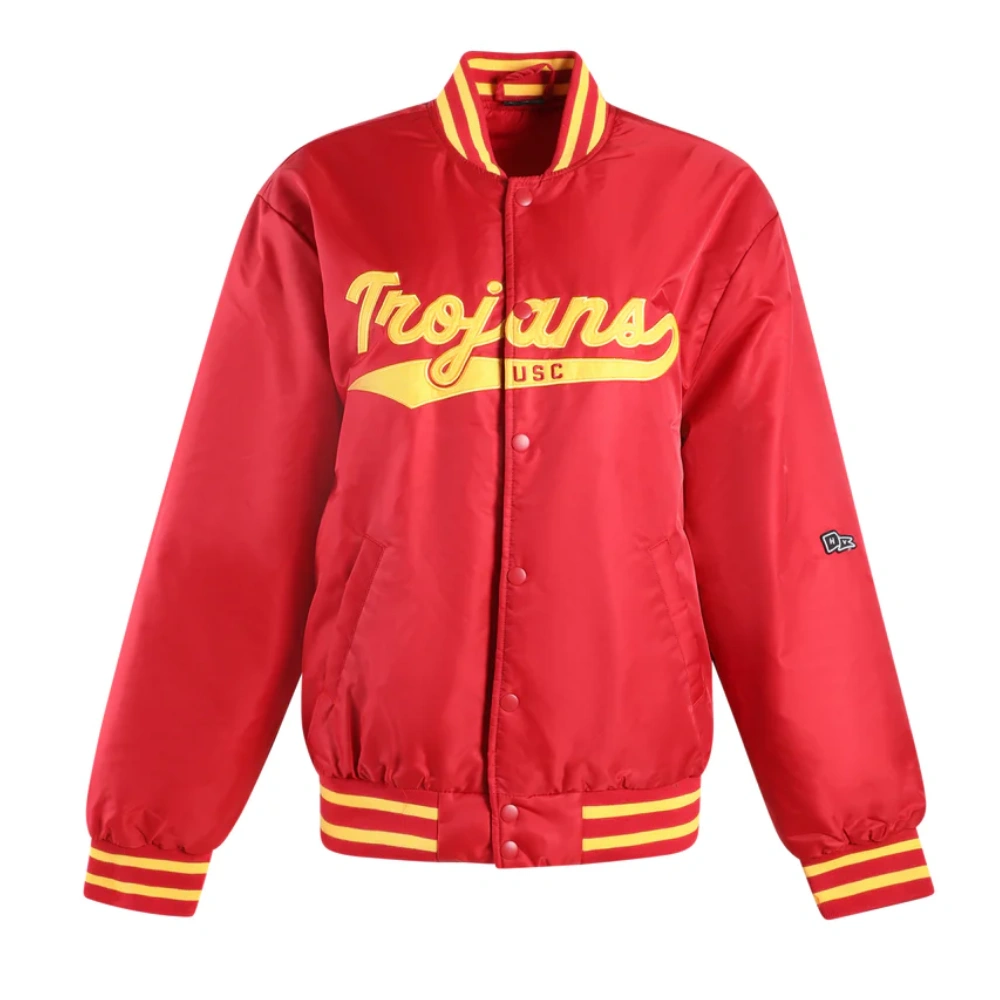 USC Trojans Men's A-Game Varsity Jacket - Image 4