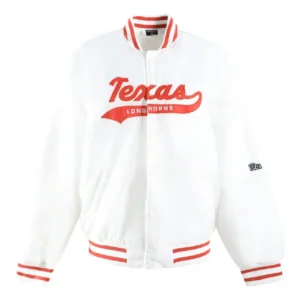 Alternative view of Texas Longhorns Men's A-Game Varsity Jacket
