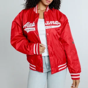 Alabama Crimson Tide Women's A-Game Varsity Jacket