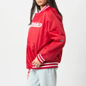 Alternative view of Arkansas Razorbacks Women A-Game Varsity Jacket