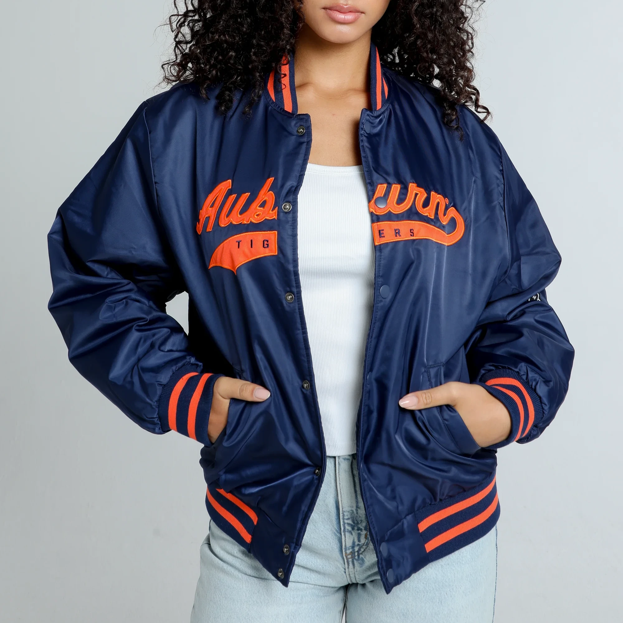 Auburn Tigers Women's A-Game Varsity Jacket