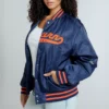 Auburn Tigers Women's A-Game Varsity Jacket - Image 2