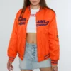 Clemson Tigers Women's A-Game Varsity Jacket - Image 2