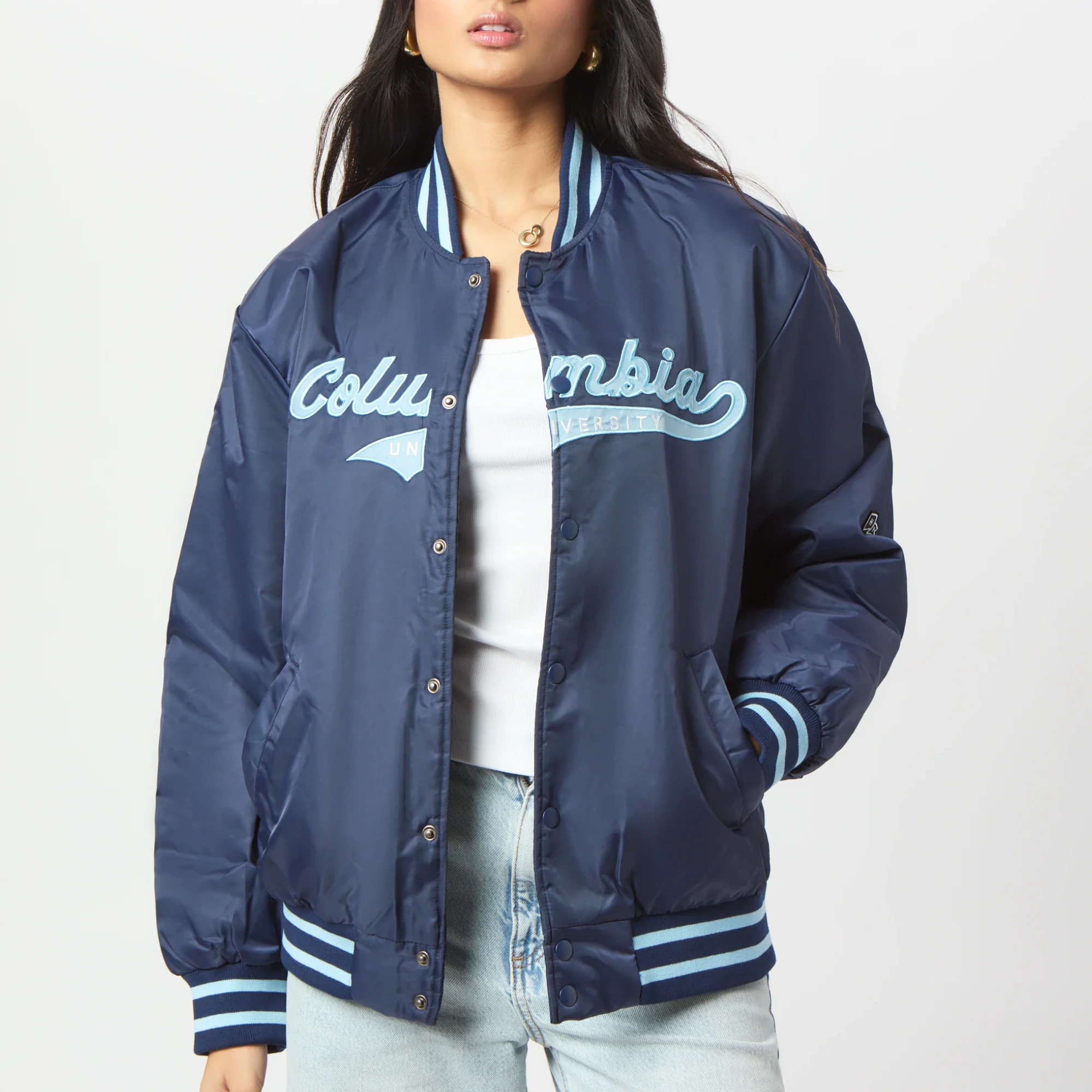 Columbia Lions Women's A-Game Varsity Jacket