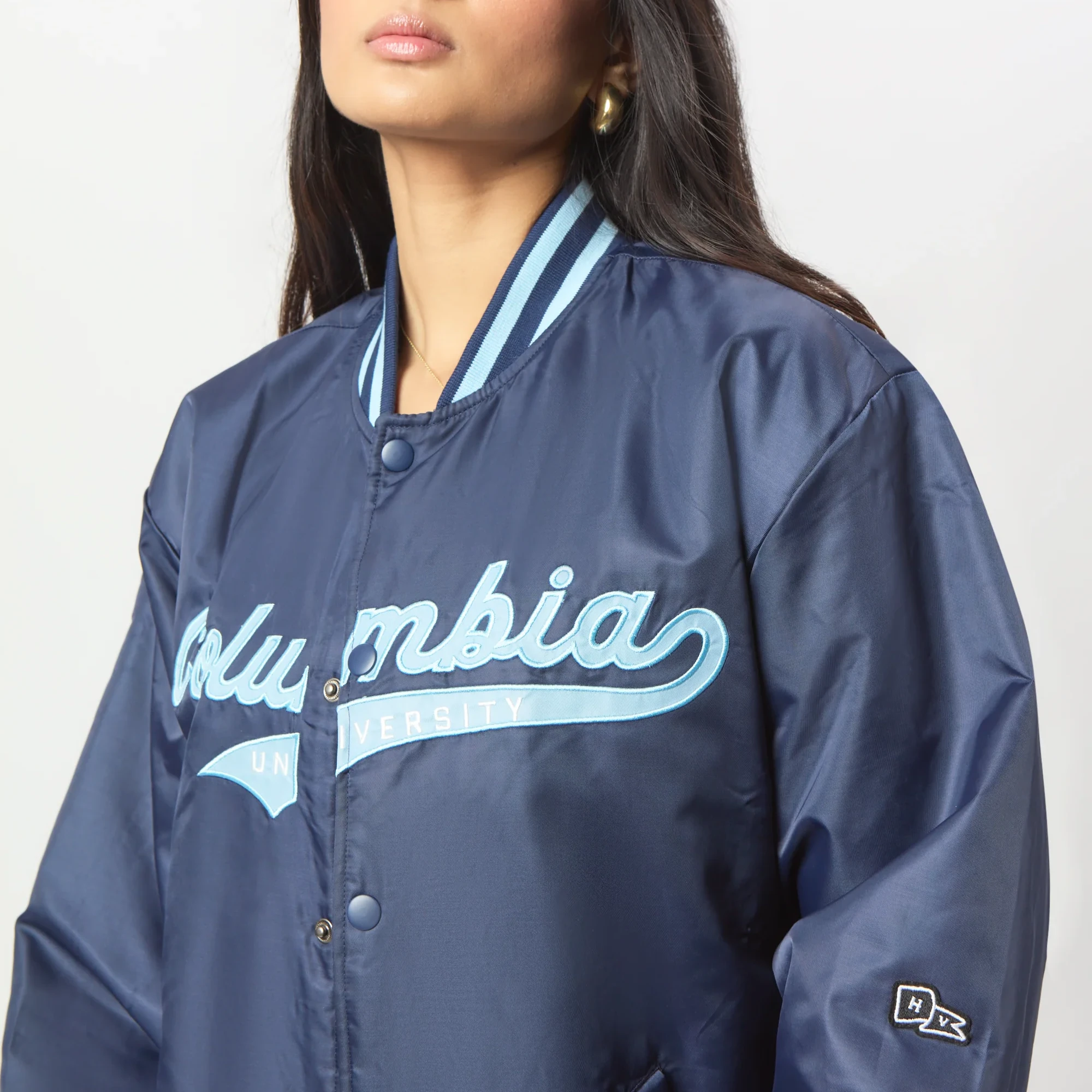 Columbia Lions Women's A-Game Varsity Jacket - Image 6