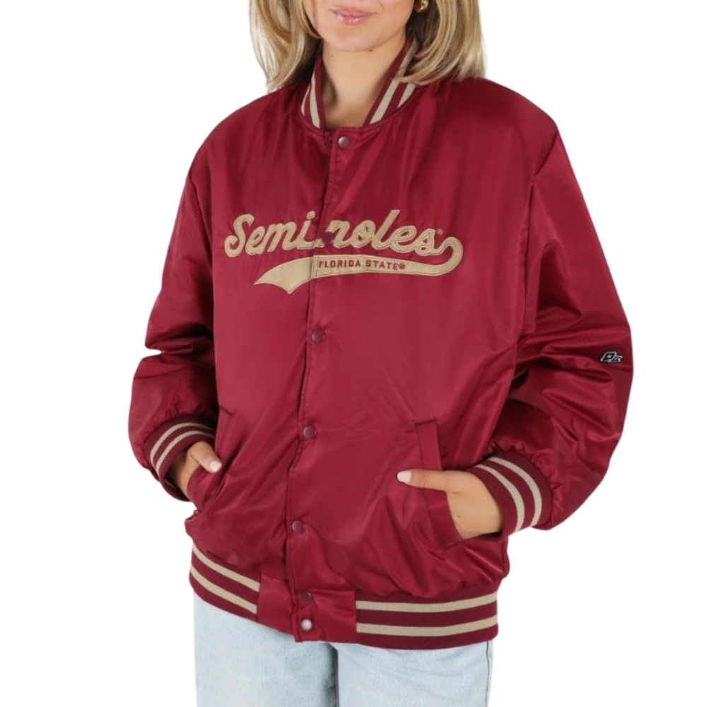 Florida State Seminoles Women's A-Game Maroon Varsity Jacket