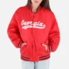 Georgia Bulldogs Women's A-Game Varsity Jacket