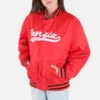 Georgia Bulldogs Women's A-Game Varsity Jacket - Image 2