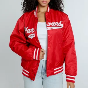 Harvard Crimson Women's A-Game Varsity Jacket