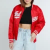 Indiana Hoosiers Women's A-Game Varsity Jacket