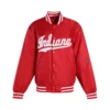 Indiana Hoosiers Women's A-Game Varsity Jacket - Image 4