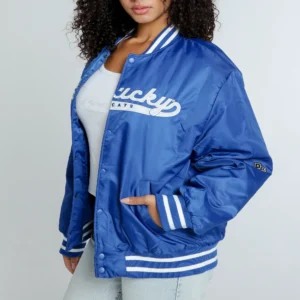 Alternative view of Kentucky Wildcats Women's A-Game Varsity Jacket
