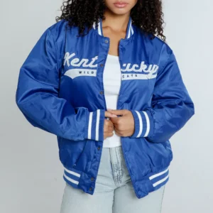 Kentucky Wildcats Women's A-Game Varsity Jacket