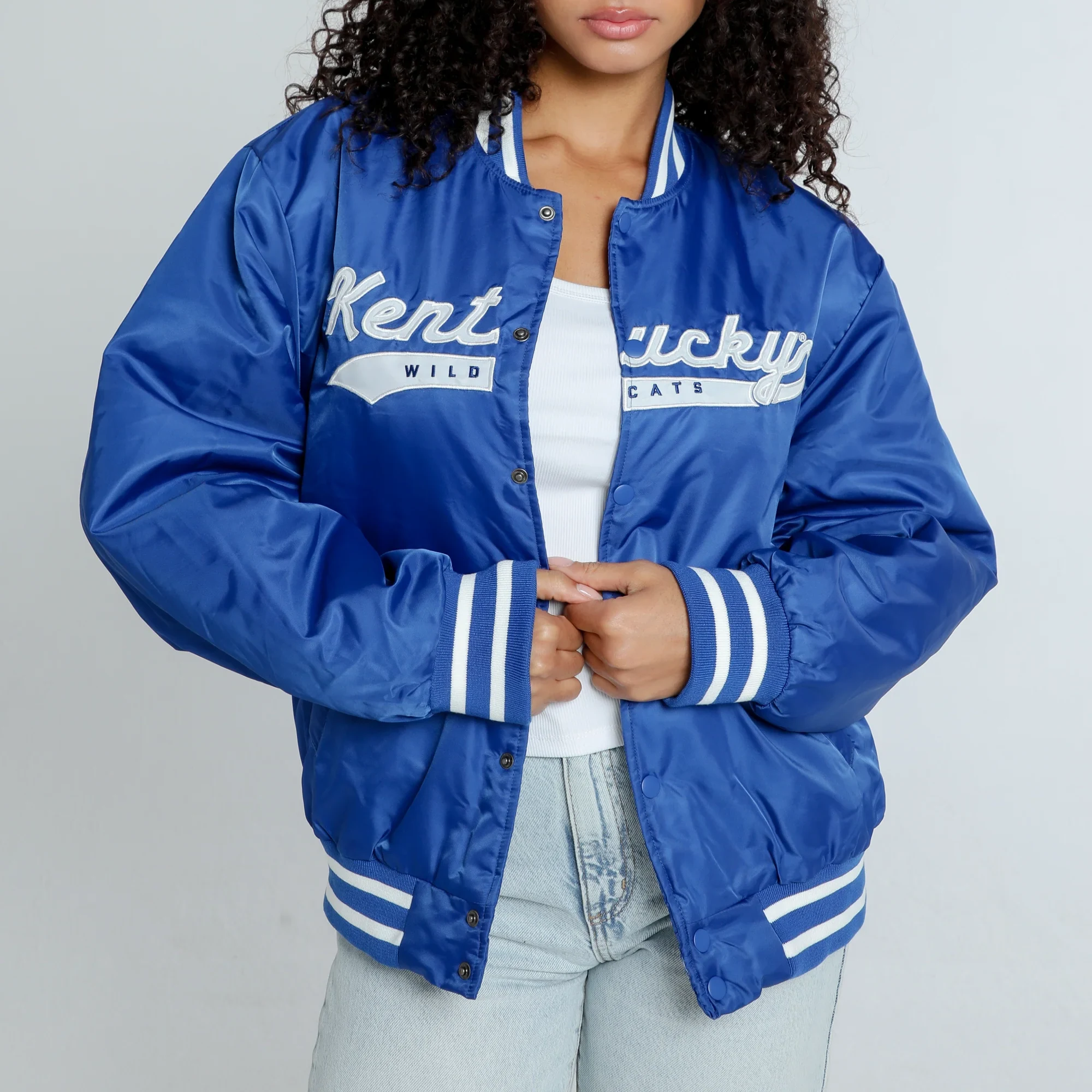 Kentucky Wildcats Women's A-Game Varsity Jacket