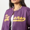LSU Tigers Women's A-Game Varsity Jacket - Image 3