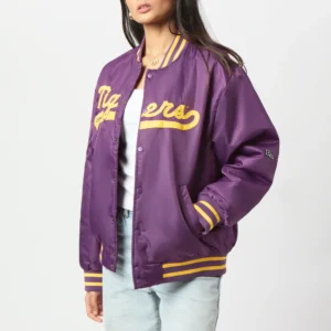 Alternative view of LSU Tigers Women's A-Game Varsity Jacket