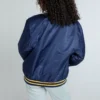 Michigan Wolverines Women's A-Game Navy Jacket - Image 3