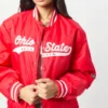 Ohio State Buckeyes Women's A-Game Varsity Jacket - Image 3
