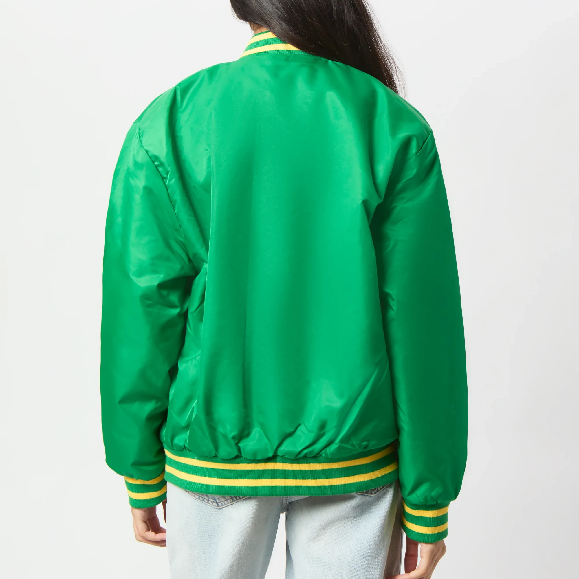 Oregon Ducks Women's A-Game Varsity Jacket - Image 3