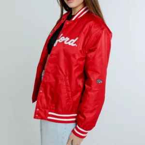 Alternative view of Stanford Cardinal Women's A-Game Varsity Jacket