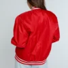 Stanford Cardinal Women's A-Game Varsity Jacket - Image 3