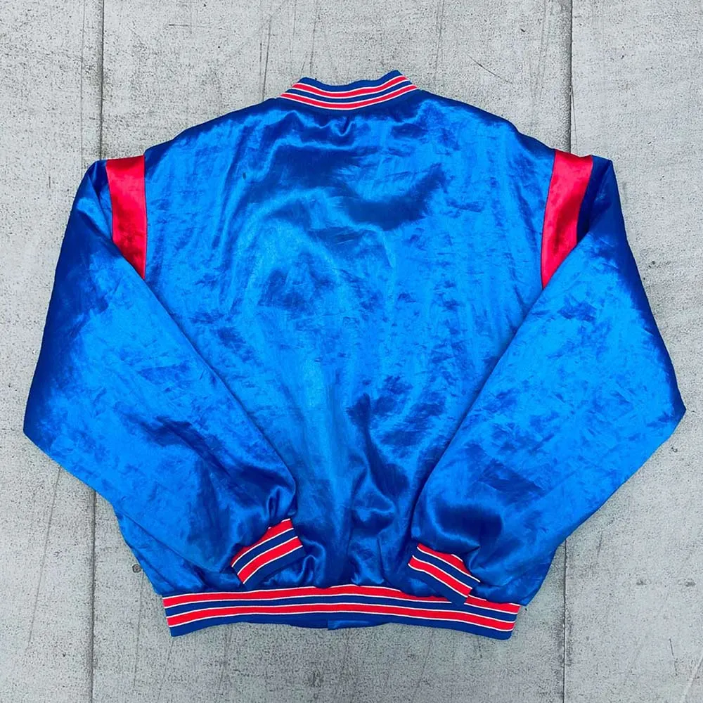 1990’s Buffalo Bills Teddy Vintage Varsity Jacket For Sale