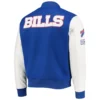 Buy Buffalo Bills Classic Blue/White Leather Varsity Jacket