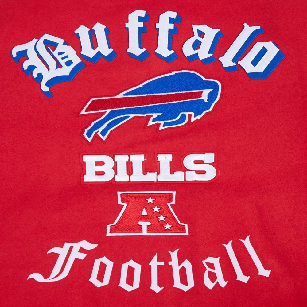 Purchase Buffalo Bills Old English Varsity Jacket