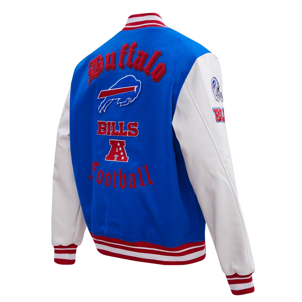 Buffalo Bills Old English Varsity Jacket For Sale