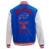 Buffalo Bills Old English Varsity Jacket On Sale