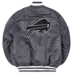 Buffalo Bills Ma-1 Satin Bomber Jacket For Sale
