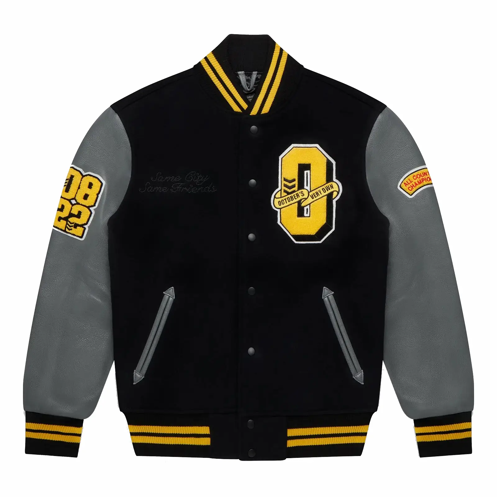 OVO-Collegiate-Varsity-Jacket-Black-Yellow-1.webp