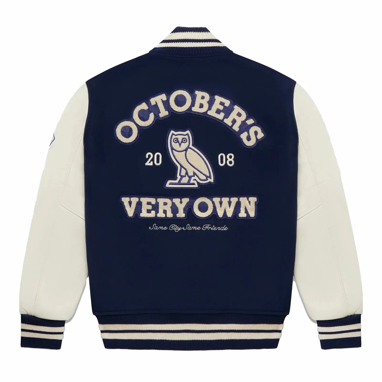 Same City Same Friends OVO Varsity Jacket