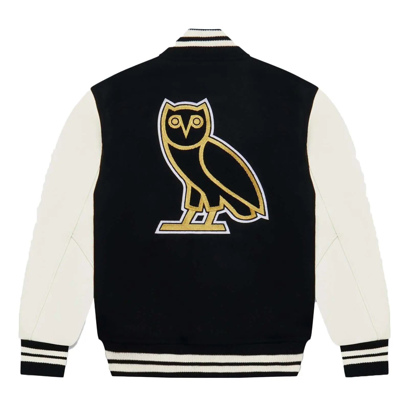 OVO Playboy Black Varsity Jacket - Image 2