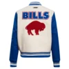 Purchase Buffalo Bills Retro Classic Women's Leather Varsity Jacket