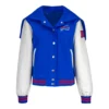 Buffalo Bills Sailor Blue/White Varsity Jacket