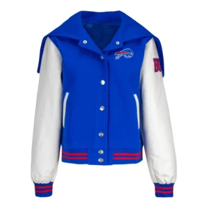 Buffalo Bills Sailor Blue/White Varsity Jacket