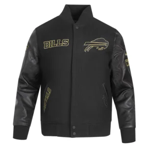 buffalo bills black & gold jacket